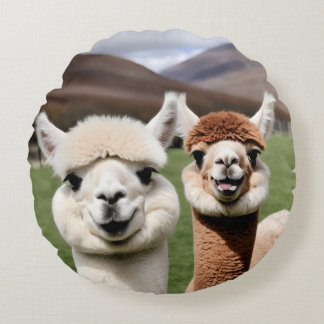 Almofada Redonda Fluff & Friendship