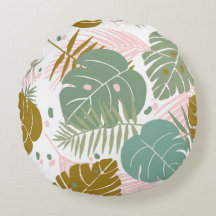 Folhagem Tropical - Padrão De Monstera E Folha De 