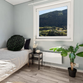 Almofada Redonda Folhas pretas verdes