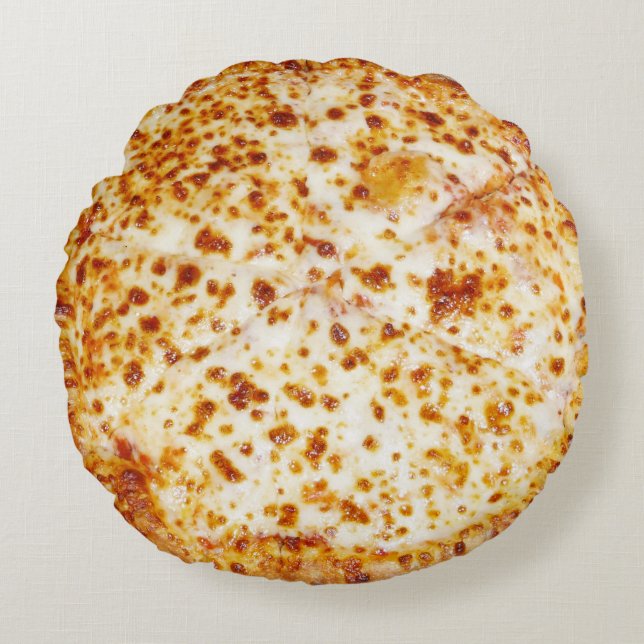 Almofada Redonda Foodie italiano engraçado da comida do amante da (Frente)