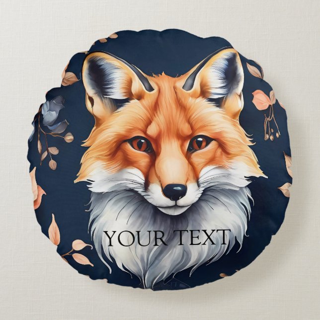 Almofada Redonda Foto Personalizada Fofo Personalizada Que A Famíli (Frente)