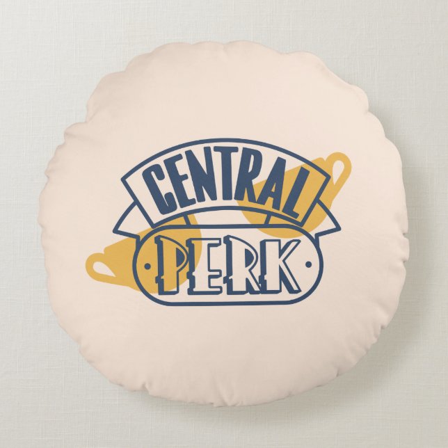 Almofada Redonda FRIENDS™ | Central Perk (Frente)