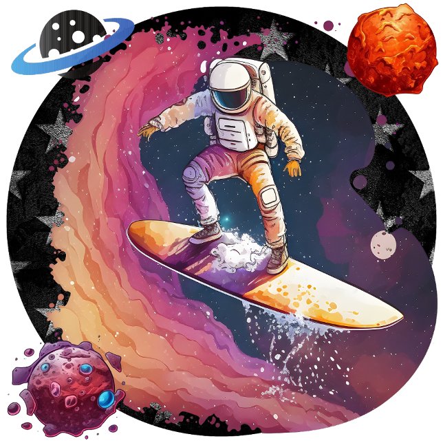 Almofada Redonda Frontes Ilimitadas (Beyond Horizons: Astronomy's Limitless Frontiers)