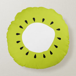 Almofada Redonda Fruta Kiwi