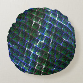 Almofada Redonda Fundo de imagem verde qualidade escura?