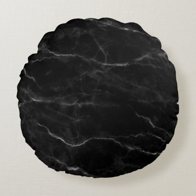 Almofada Redonda  Fundo de textura mármore (padrões naturais). (Frente)