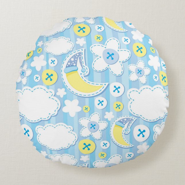 Almofada Redonda fundo do miúdo (Frente)