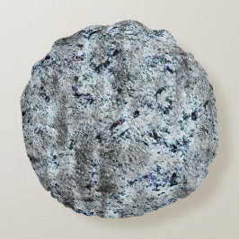 Almofada Redonda Fungo de silva de carbono sujo, imagem muito rústi
