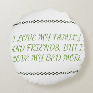 Almofada Redonda Funny Cotton Pillow
