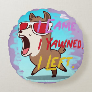 Almofada Redonda Funny Design throw piliow for your home