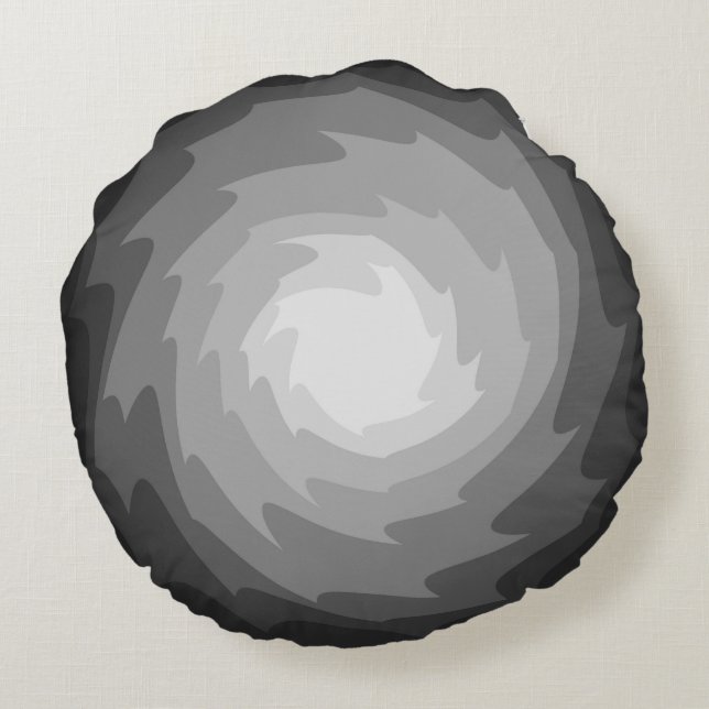 Almofada Redonda Furacão (Verso)