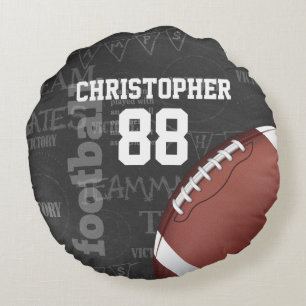 Almofada Redonda Futebol americano personalizado