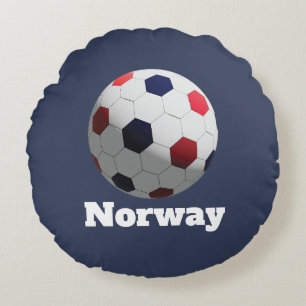 Almofada Redonda futebol norueguês