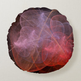 Almofada Redonda Galáxia Maravilhosa de abstrato Art