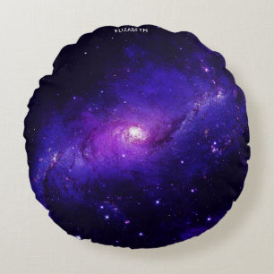 Almofada Redonda Galáxia Via Látea Astronomia Ciência