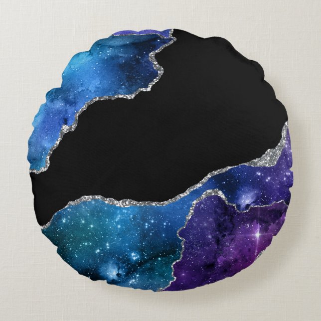 Almofada Redonda Galaxy Agate Series Design 9 (Frente)