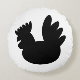 Almofada Redonda Galinha