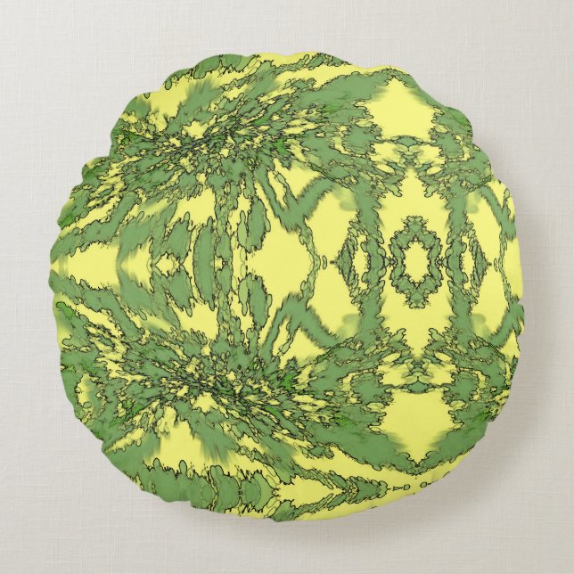 Almofada Redonda Gamma Burst (Frente)