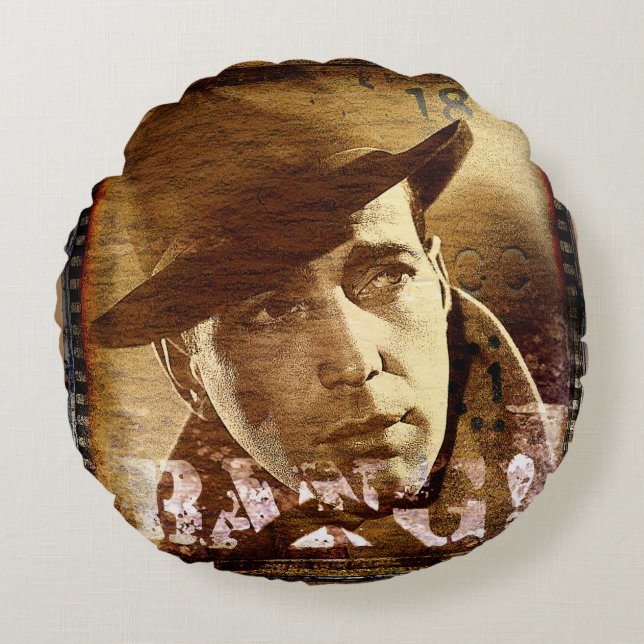 Almofada Redonda Gangster's Boggie (Frente)