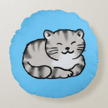 gato de tigre cinzento do gato malhado macio