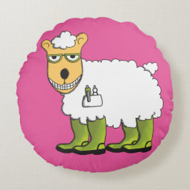 Almofada Redonda George e Ginny