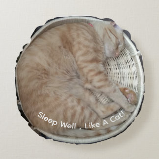 Almofada Redonda Ginger Cat Round Pouf