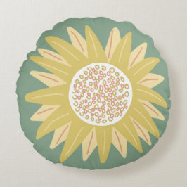 Almofada Redonda Girassol gigante