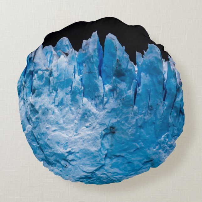 Almofada Redonda Glaciar Perito Moreno (Verso)