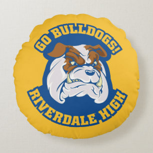 Almofada Redonda Go Buldog - Riverdale High