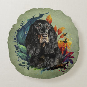 Almofada Redonda Gordon Setter