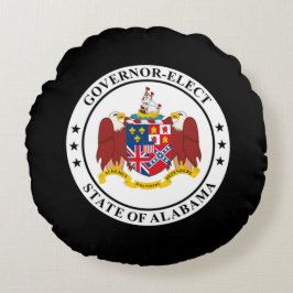 Almofada Redonda Governador eleito do Alabama