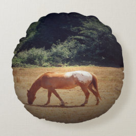 Almofada Redonda Grazing Palomino....