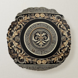 Almofada Redonda Grego antigo