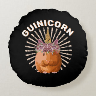 Almofada Redonda Guinicorn Guiné Pig Unicorn