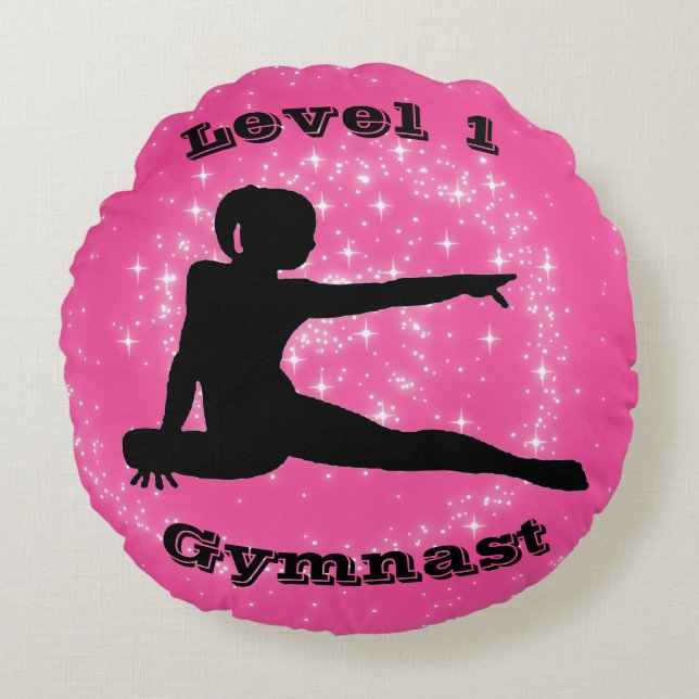 Almofada Redonda Gymnast Nível 1 (Frente)