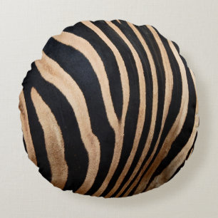 Almofada Redonda hair skin of zebraskin,animal,background,black,bod