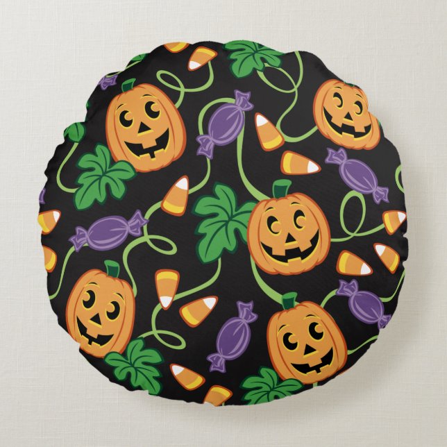 ALMOFADA REDONDA HALLOWEEN (Frente)