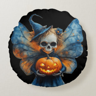 Almofada Redonda Halloween Fairy