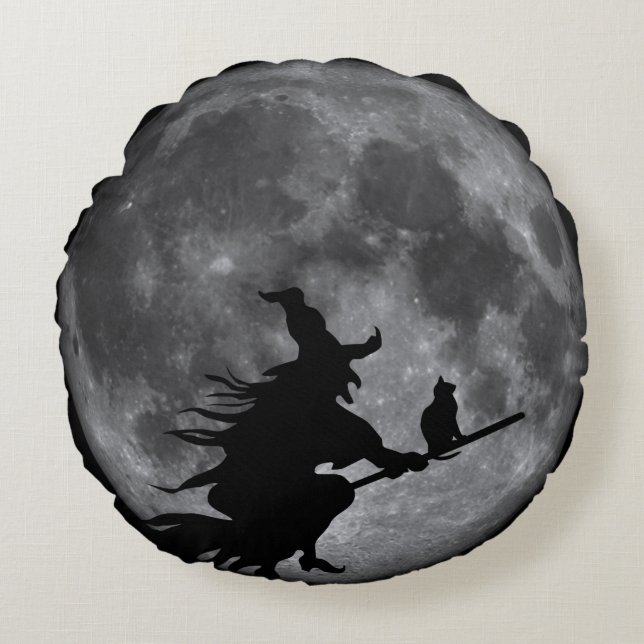 Almofada Redonda Halloween Round Pillow (Frente)
