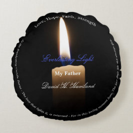 Almofada Redonda HAMbyWG - Memorial de Velas Everduradouro