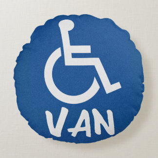 Almofada Redonda Handicapped Van