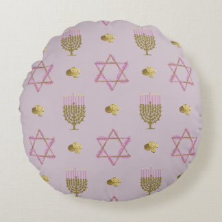 Almofada Redonda Hanukkah