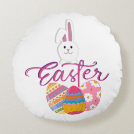 ALMOFADA REDONDA HAPPY EASTER DAY DESIGN
