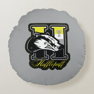 Almofada Redonda HARRY POTTER™   Crachá atlético HUFFLUFF™
