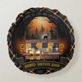 Almofada Redonda Haunted Yakitori Haven