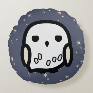 Almofada Redonda Hedwig Personagem de desenho animado Art