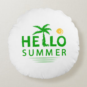 Almofada Redonda Hello Summer