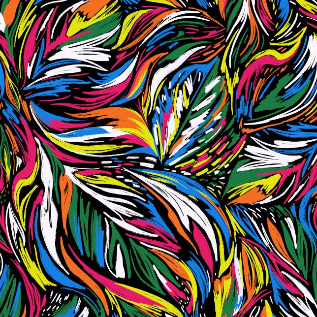 Almofada Redonda Hibiscus Tropical Foliage Turquoise Blue green e (Criador carregado)