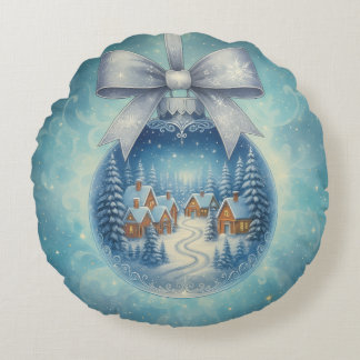 Almofada Redonda Holiday Throw Pillow