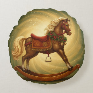 Almofada Redonda Holiday Throw Pillow